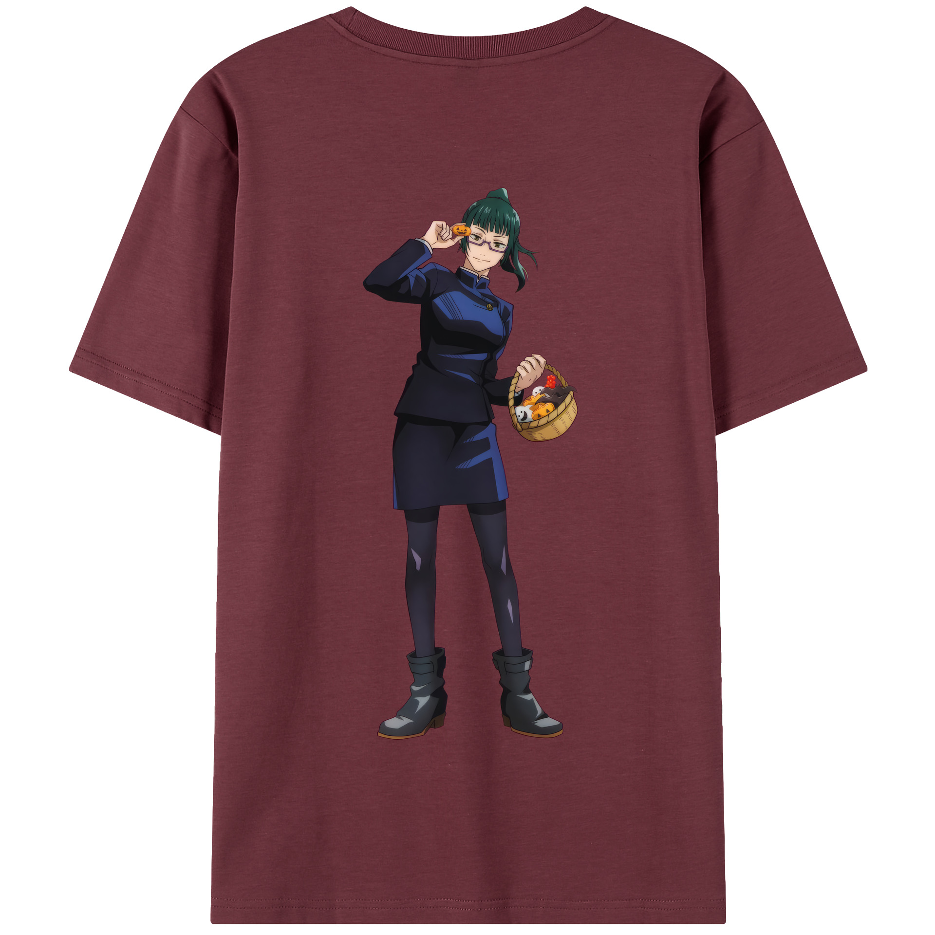 （画像用） 呪術廻戦 Jujutsu Kaisen 綿100％半袖Tシャツ（背面プリント）